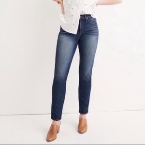 Madewell Slim Straight Jeans William Wash G7205